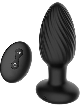 IntoYou: Drago, Twister Vibrating Anal Plug with Remote