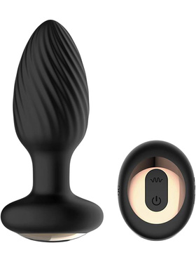 IntoYou: Drago, Twister Vibrating Anal Plug with Remote