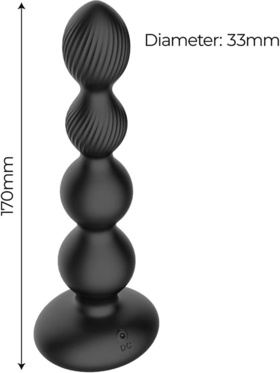 IntoYou: Mouve, Waving Vibrating Anal Plug with Remote