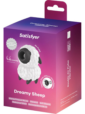 Satisfyer: Dreamy Sheep, Double Air Pulse Vibrator 
