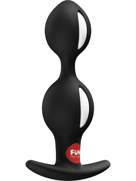 Fun Factory: B Balls Duo, Anal Plug, svart