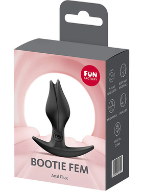 Fun Factory: Bootie Fem, Female Butt Plug, svart 