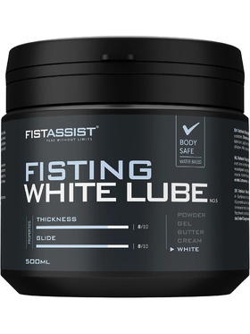 Cobeco: Fist Assist Fisting White Lube, 500 ml 