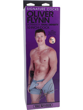 Signature Cocks: Oliver Flynn, Realistic Ultraskyn Dildo, 25 cm