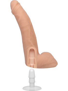 Signature Cocks: Quinton James, Realistic Ultraskyn Dildo, 24 cm
