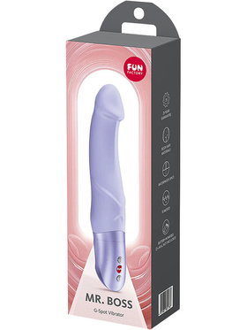 Fun Factory: Mr. Boss, Dildo Vibrator, lilla
