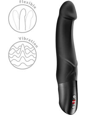 Fun Factory: Mr. Boss, Dildo Vibrator, svart