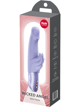 Fun Factory: Wicked Angel, Rabbit Vibrator, lilla
