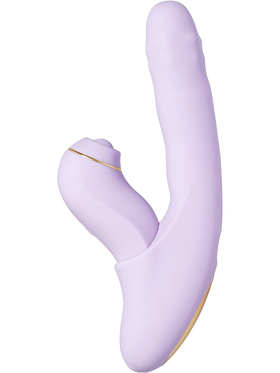 Svakom: DuoGlow, Thrusting Beaded Vibrator + Pulsating Stimulator 