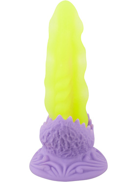 Beasty Cocks: Passion Plant, Creature Dildo with LED, 22 cm
