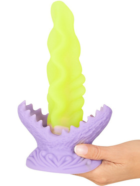 Beasty Cocks: Passion Plant, Creature Dildo with LED, 22 cm