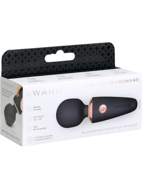 Le Wand: Mini Vibe Microwand, svart