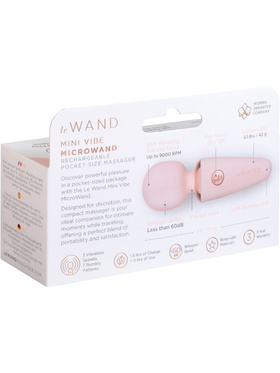 Le Wand: Mini Vibe Microwand, rosa