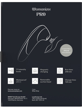 Womanizer: Pro, sølv