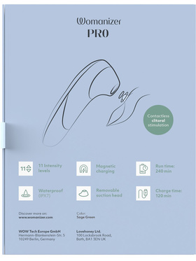 Womanizer: Pro, grønn