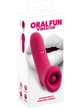 You2Toys: Oral Fun Vibrator Sucking Mouth Vibrating Tongue