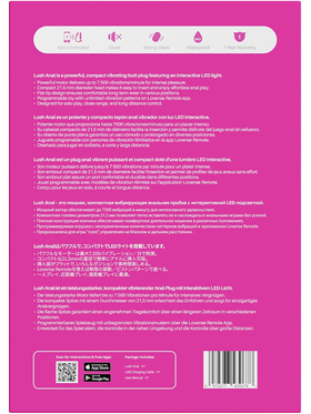 Lovense: Lush Anal, Bluetooth Small Anal Vibrator 